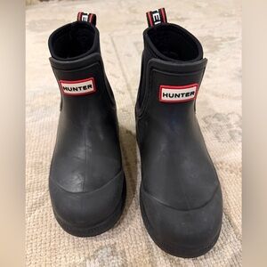 Hunter Kids Classic Black Rain Boots